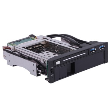 Отсеки для двух жестких дисков SATA 3,5