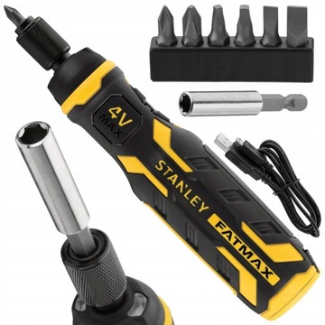 STANLEY FMHT66719 WKRĘTAK AKUMULATOROWY 4V + BITY