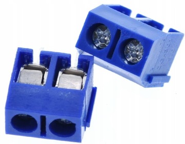 Винтовая клеммная колодка 2-контактная печатная плата KF301-2P