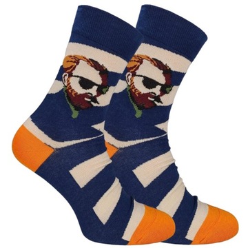 Skarpetki Męskie Vincent Van Gogh W Okularach Dla Miłośników Sztuki 43-46