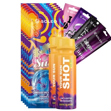 SOLEO SURF 5x15ml PRZYSPIESZACZ OPALANIA +GRATISY
