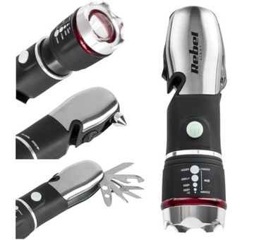 СВЕТОДИОДНАЯ АВТОМОБИЛЬНАЯ ЛАМПА, НОЖ ДЛЯ РЕМНЯ БЕЗОПАСНОСТИ, МОЛОТОК ДЛЯ ОКОН