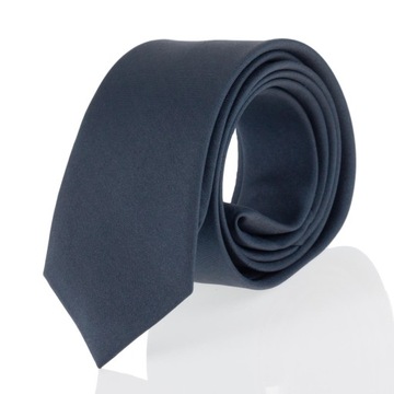 Krawat Klasyczny Męski Śledź Elegancki Mat Polski