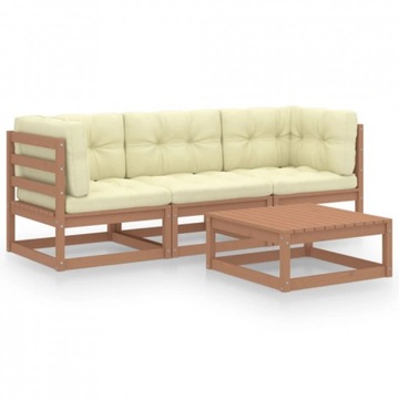 SOFA OGRODOWA KANAPA DREWNIANA Meble Balkonowe