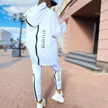 Winter 2023 Oversized Tracksuit Back Zipper Long H