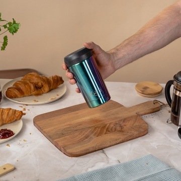 Термос-кружка-термос из нержавеющей стали для кофе-чая 360 мл Root7