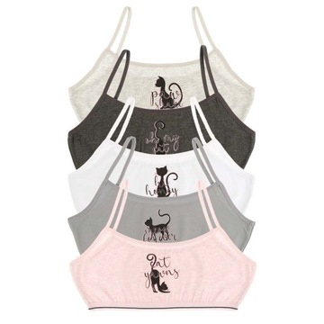 BIUSTONOSZ STANIK TOP DZIECIĘCY 152-158