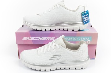 Buty sportowe Skechers Get Connected [12615/WSL]