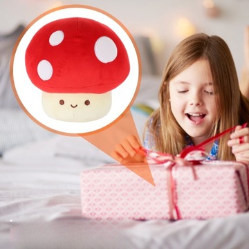 ПОДУШКА-КУКЛА SWEET PLUSH С ПОДВЕСКОЙ-ГРИБОМ