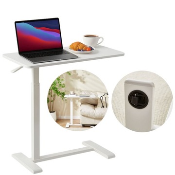 ŁAWA STOLIK PRZYŁÓŻKOWY KAWOWY POD LAPTOPA KOMPUTER REGULACJA WYSOKOŚCI