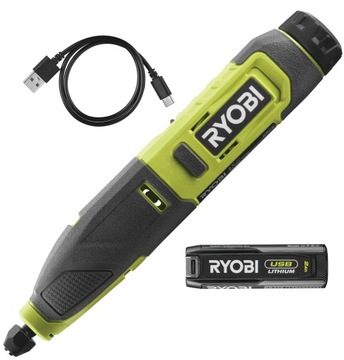 RYOBI RPC4 МИНИ-ШЛИФОВАЛЬНЫЙ СТАНОК ФРЕЗЕРНЫЙ СТАНОК ГРАВИРОВАЛЬНЫЙ СТАНОК +2 Ач