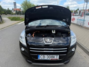 Peugeot 3008 I Crossover 2.0 Hybrid4 200KM 2013 Peugeot 3008 HYBRYDA 200 KONI AUTOMAT SKORY 4X4 PARKTRONIC HEAD-UP PANORAMA, zdjęcie 22