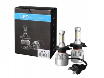 GRATISY# ŻARÓWKI M-TECH LED SET H4 H/L EPISTAR 6500K 2szt.