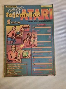 Tajemnice Atari nr 5 (25) / 1993, czasopismo