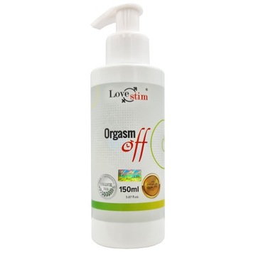 ORGASM OFF ŻEL 150mlZNIECZULA MOCNO HAMUJE WYTRYSK