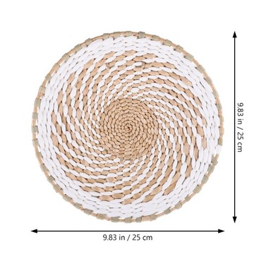 НАСТЕННАЯ ДЕКОРАТИВНАЯ КОРЗИНА ДЛЯ СОЛОМЫ В РУСТИКЕ