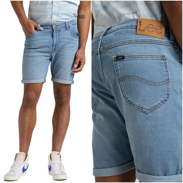 Męskie szorty jeansowe Lee RIDER SHORT W38