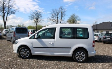 Volkswagen Caddy III Kombi Facelifting 1.6 TDI 102KM 2014 Volkswagen Caddy 1.6D 102KM przeb.163tys klima hak ksiazka 1.6 Diesel, zdjęcie 9