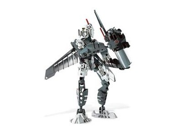 Klocki LEGO Bionicle 8685 Toa Phantoka Kopaka używane Robot Zestaw Komplet