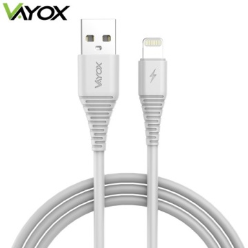 КАБЕЛЬ LIGHTNING USB QC 3.0 FAST IPHONE 1M VAYOX