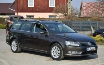 Volkswagen Passat B7 Variant 2.0 TDI CR DPF BlueMotion 140KM 2014 Volkswagen Passat 2.0D 2014r Navi Panorama Skora 2 KPL Opon Sprowadzony, zdjęcie 2