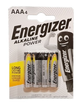 Bateria AAA LR03 alkaliczna ENERGIZER 4szt