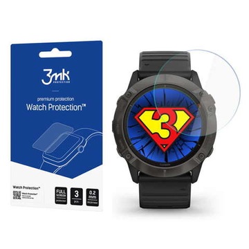Szkło hybrydowe 3mk Flexible Glass Watch do Garmin Fenix 6X Pro