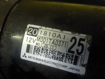ASX LANCER 4008 C4 1.8 DID 14R 150KM 4N13 STARTÉR M001TA0371 1810A125