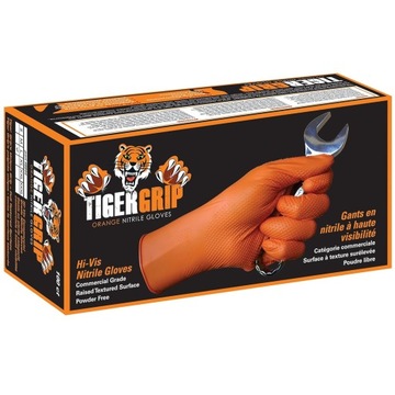 Rękawice Rękawiczki Warsztatowe Mechanika Robocze Mocne GRUBE TIGER GRIP XL