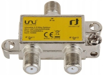 ROZGAŁĘŹNIK 1/2 INVERTO UNICABLE DVB-T SAT 5-2400