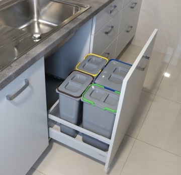 Корзина-сортировщик, контейнер для мусора 7л.