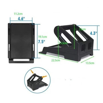 Держатель этикеток Корзина для этикеток в рулонах и черная.