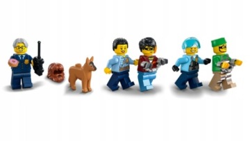 LEGO CITY ПОЛИЦИЯ ПОЛИЦЕЙСКИЙ УЧАСТОК НАБОР ФИГУРОК БЛОКОВ