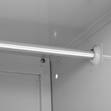 ШКАФНИК ДЛЯ СОЦИАЛЬНОЙ ОДЕЖДЫ, МЕТАЛЛ, С ЗАМКОМ