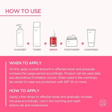 ANUA 10% НИАЦИНАМИД 4% СЫВОРОТКА С ТРАНЕКСАМОВОЙ КИСЛОТОЙ -30 МЛ