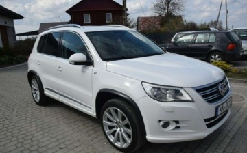 Volkswagen Tiguan I SUV 2.0 TDI CR DPF 170KM 2009 Volkswagen Tiguan 2.0TDI R-LINE 4x4 Navi Kamera 2 KPL ALU Oryginal Lakier, zdjęcie 11