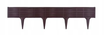 PALISADA PŁOTEK OBRZEŻE GARDEN WIKLINA 5x78 CM BRĄZ