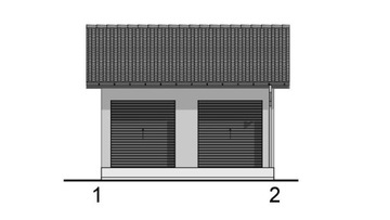 ДВОЙНОЙ ГАРАЖ G251 ДИЗАЙН
