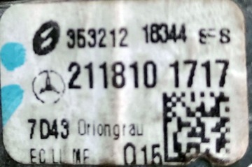 MERCEDES W211 02-09R ZRCÁTKO VNITŘNÍ EUR