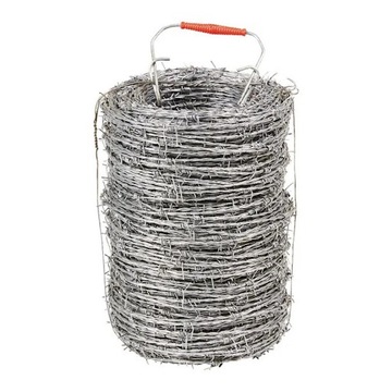 Drut kolczasty ocynkowany Farma 250 m x 1,7 mm