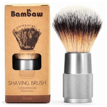 Помазок для бритья Bambaw Silver