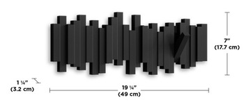 НАСТЕННАЯ ВЕШАЛКА для одежды, курток, пальто UMBRA