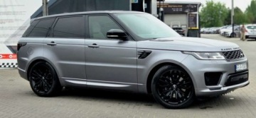 Land Rover Range Rover Sport II SUV Facelifting 5.0L V8 S/C 525KM 2019 Land Rover Range Rover Sport Benzyna 525KM PPF 4x4 Kamery 360 Panorama Doc, zdjęcie 12