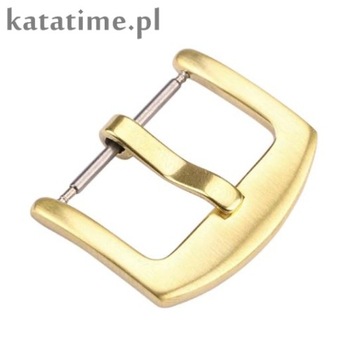 KLAMRA klamerka sprzączka do paska ZŁOTA 22 mm