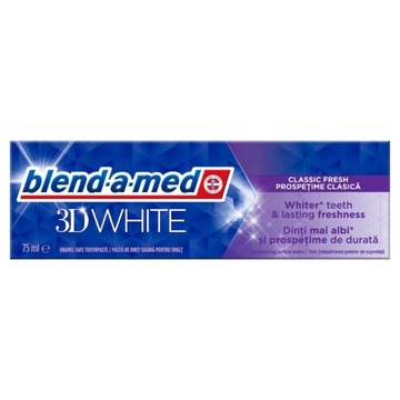 Blend-a-med 3D White Classic Fresh Pasta Do Zębów