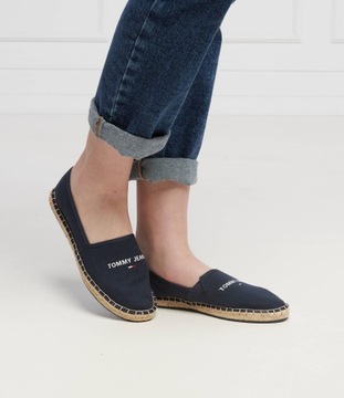 Espadryle Tommy Hilfiger EN0EN01815 granatowe 39