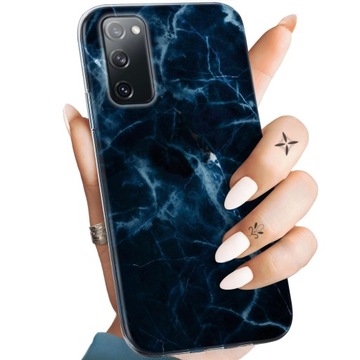 ETUI DO SAMSUNG GALAXY S20 FE / 5G WZORY GRANATOWE OBUDOWA POKROWIEC CASE