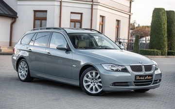 BMW Seria 3 E90-91-92-93 2007 BMW Seria 3 330xd 231KM Panorama Duza Navi SKora Alu PDc NOWY ROZRZAD, zdjęcie 1