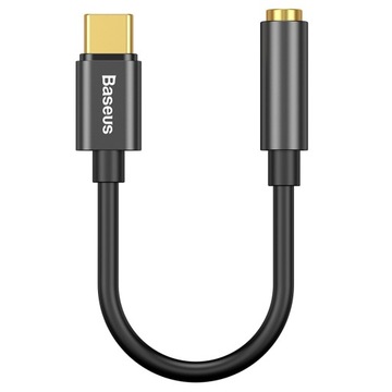 BASEUS ADAPTER PRZEJŚCIÓWKA AUDIO USB-C TYP-C - MINI JACK 3.5MM AUX DAC