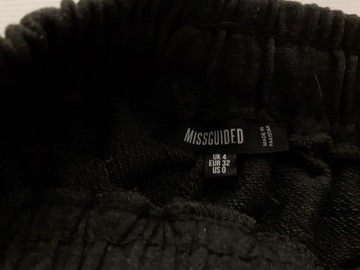 Спортивный костюм MISSGUIDED КОРОТКИЕ ШОРТЫ антик МОДНАЯ завышенная талия _ 32